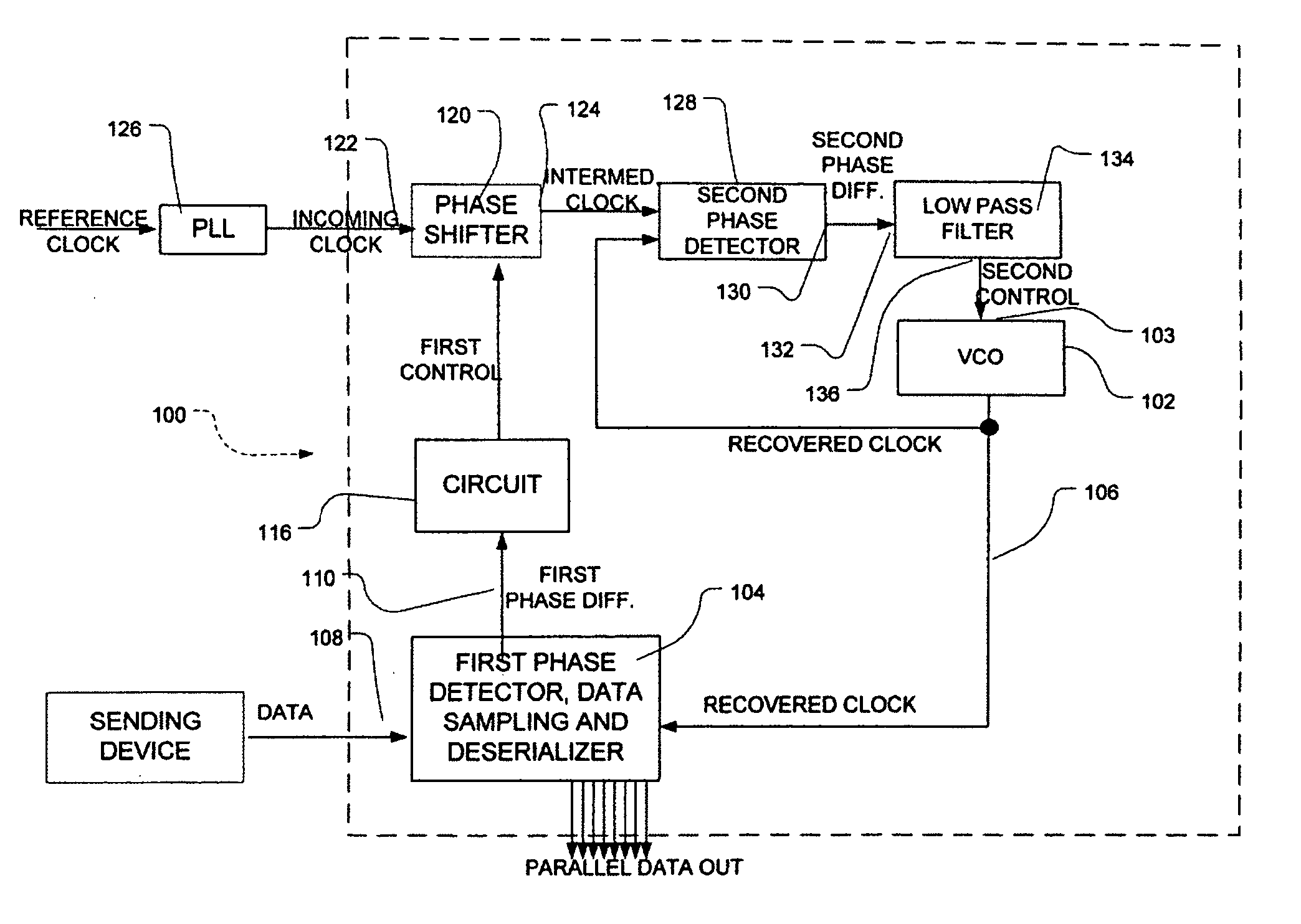 Low jitter clock recovery circuit