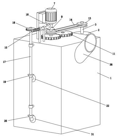 Agricultural biomass material recovery equipment based on environment-friendly biological asphalt