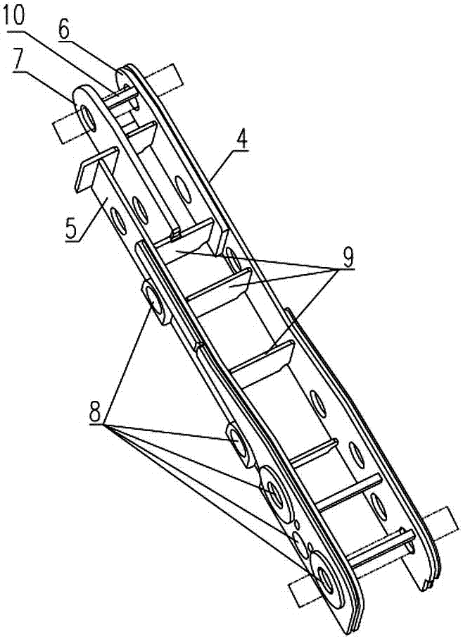 Welding method of hydraulic bracket shield beam