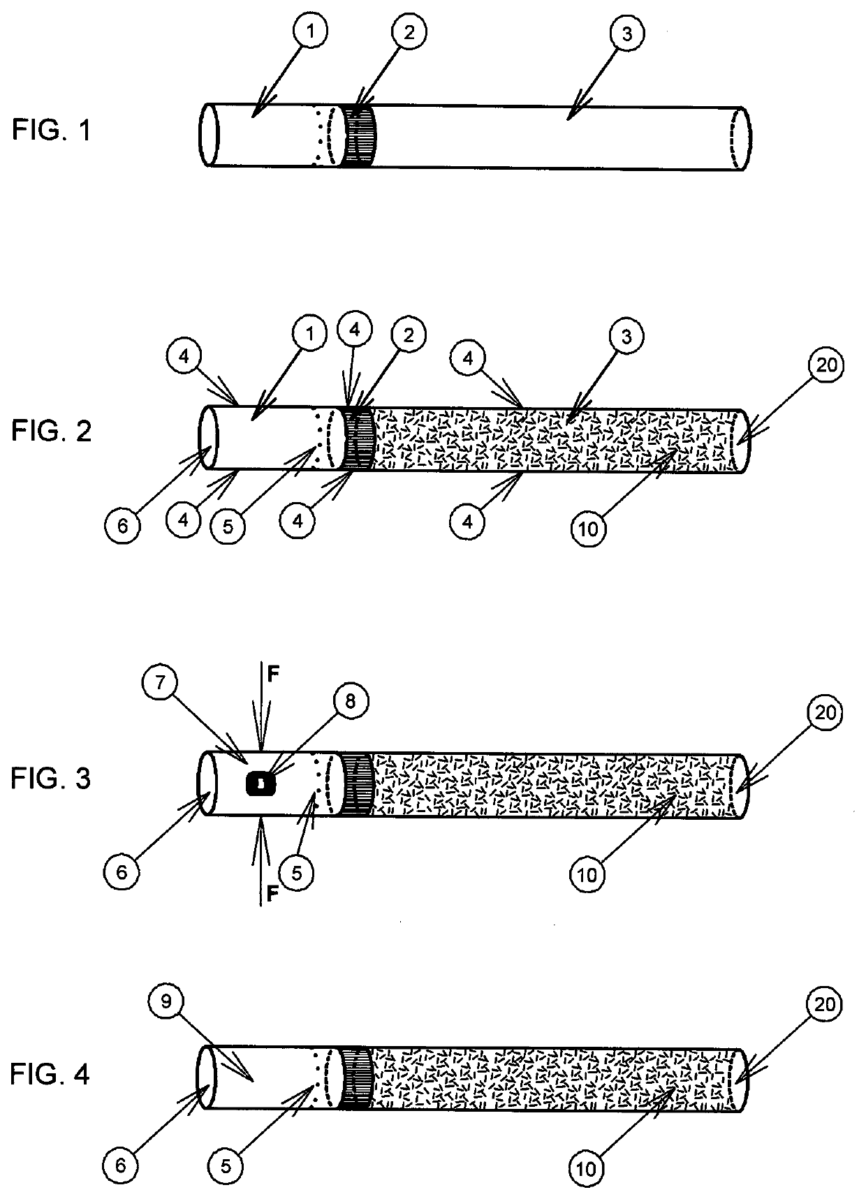 Disposable Inhalation Device That Releases Smoke Which is Not Direclty Inhaled