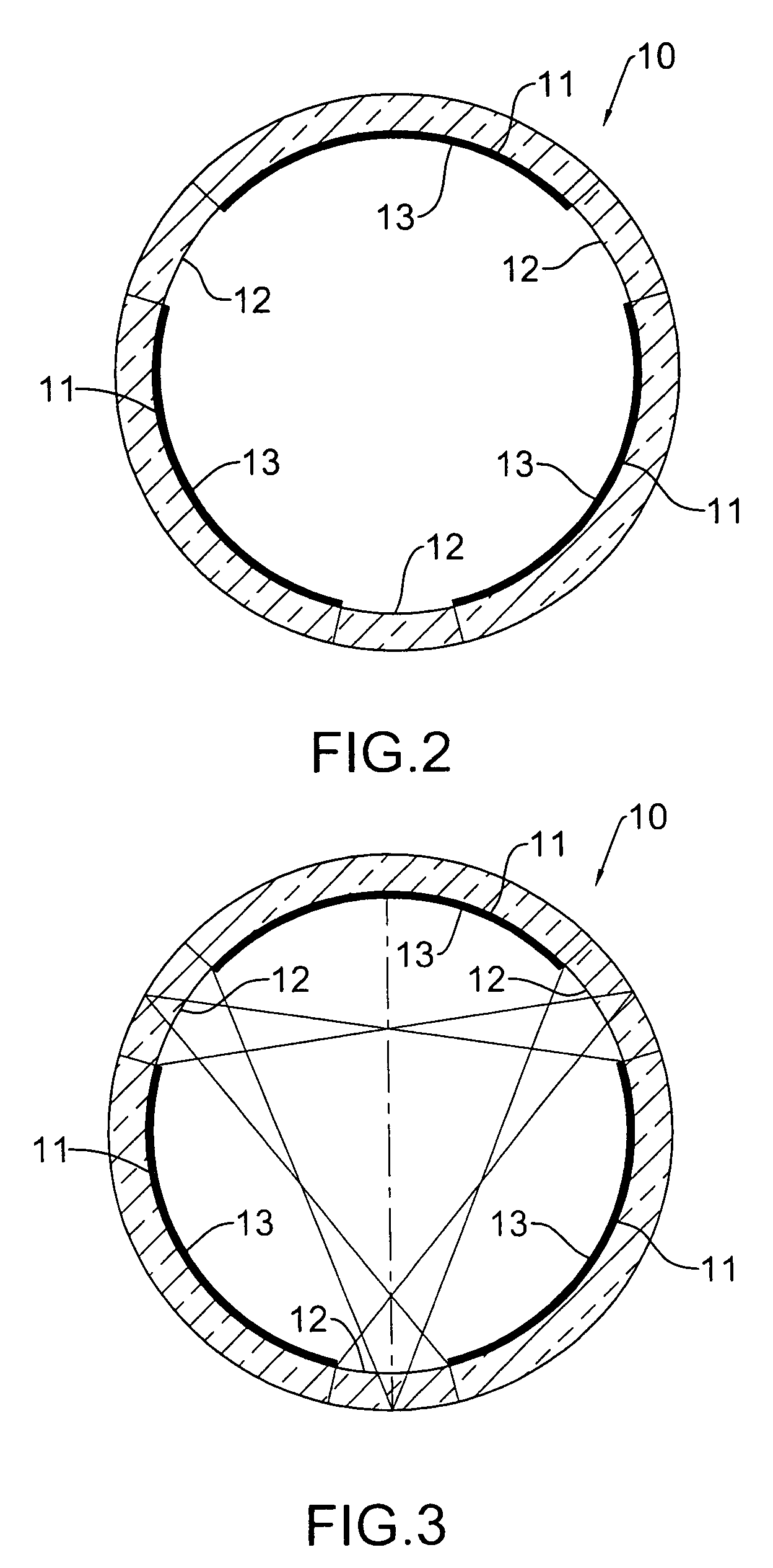 Lamp body for a fluorescent lamp