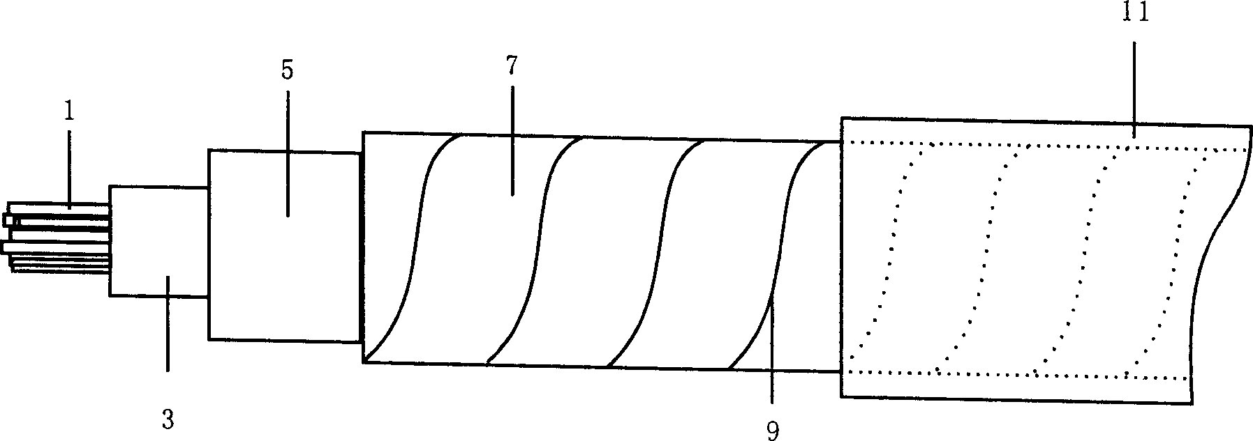 Electro luminescence line and preparation method thereof