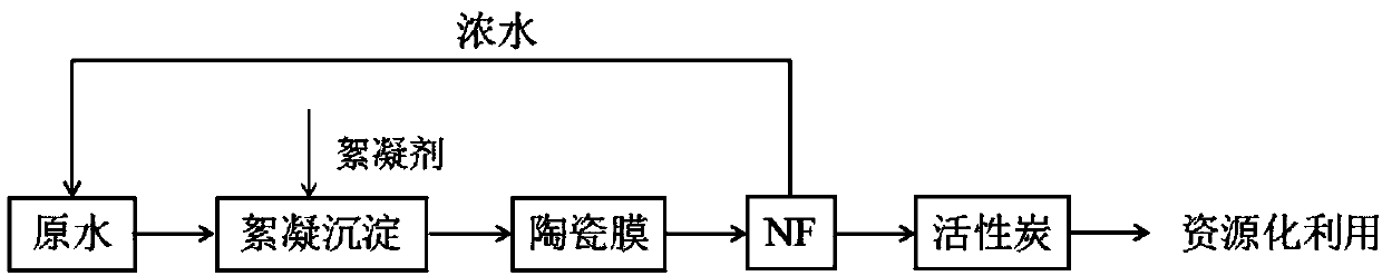 Hydrazine hydrate wastewater treatment device and technology thereof