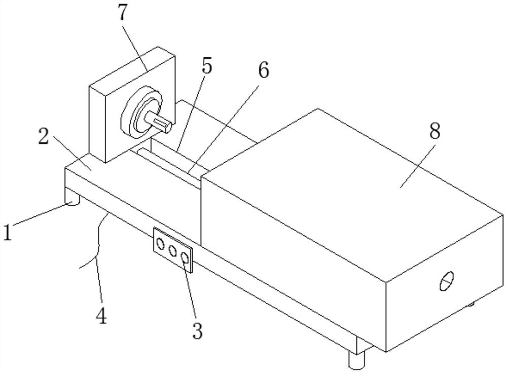 Computer radiating pipe machining device