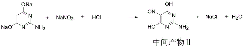 Synthetic method for 2,5-diamino-4,6-dihydroxypyrimidine hydrochloride