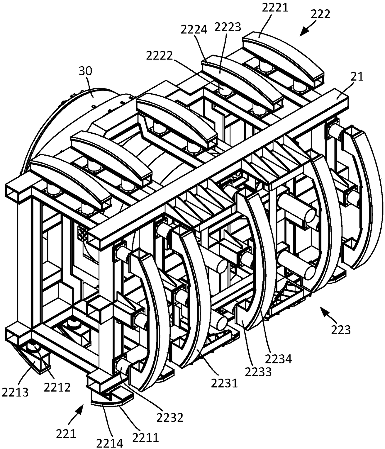 Pipe-jacking starting-frame supporting system and method for constructing tunnel connecting channels