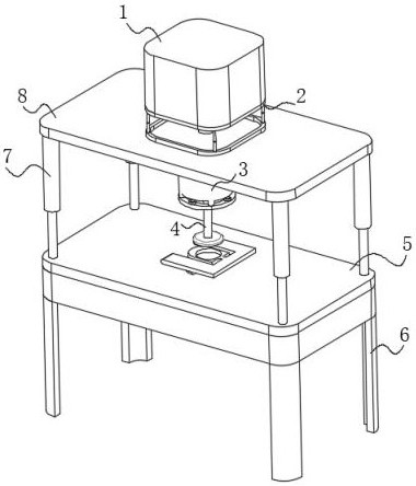 Knitted rubber glove processing device