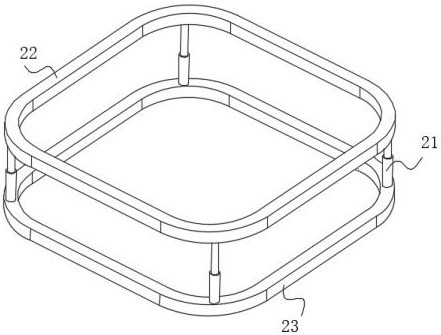 Knitted rubber glove processing device