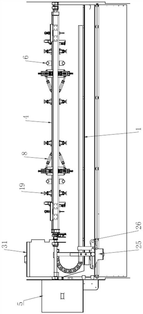 A kind of seedbed automatic cleaning equipment