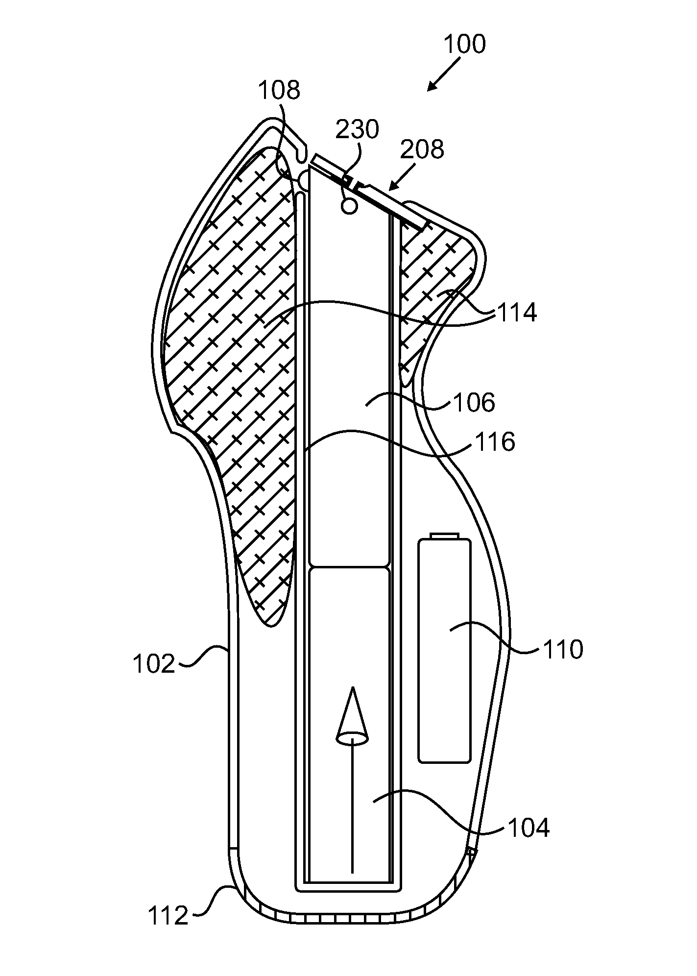 VOC-less electrostatic fluid dispensing apparatus