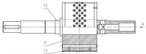 Embossing roller die manufactured by using steel strip