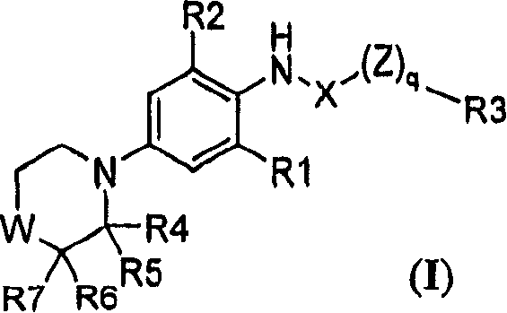 Substituted morpholine and thiomorpholine derivatives