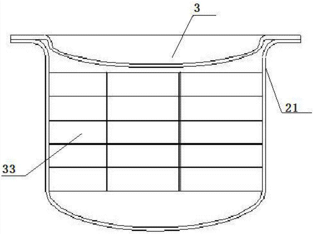 Low-heat-leakage and low-temperature container