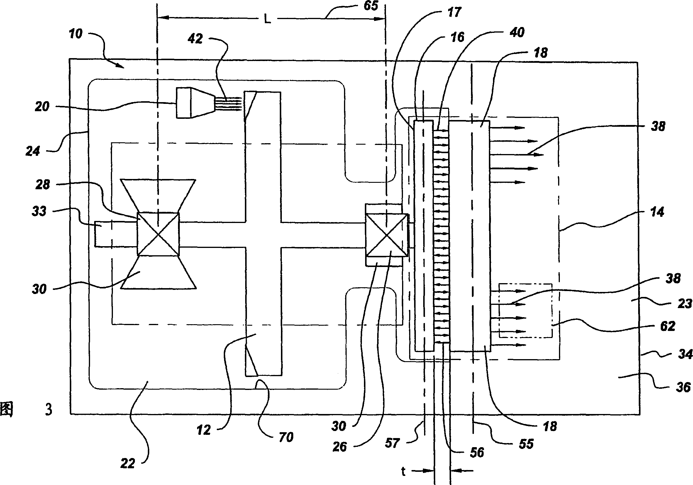 Axial flux motor driven anode target for x-ray tube