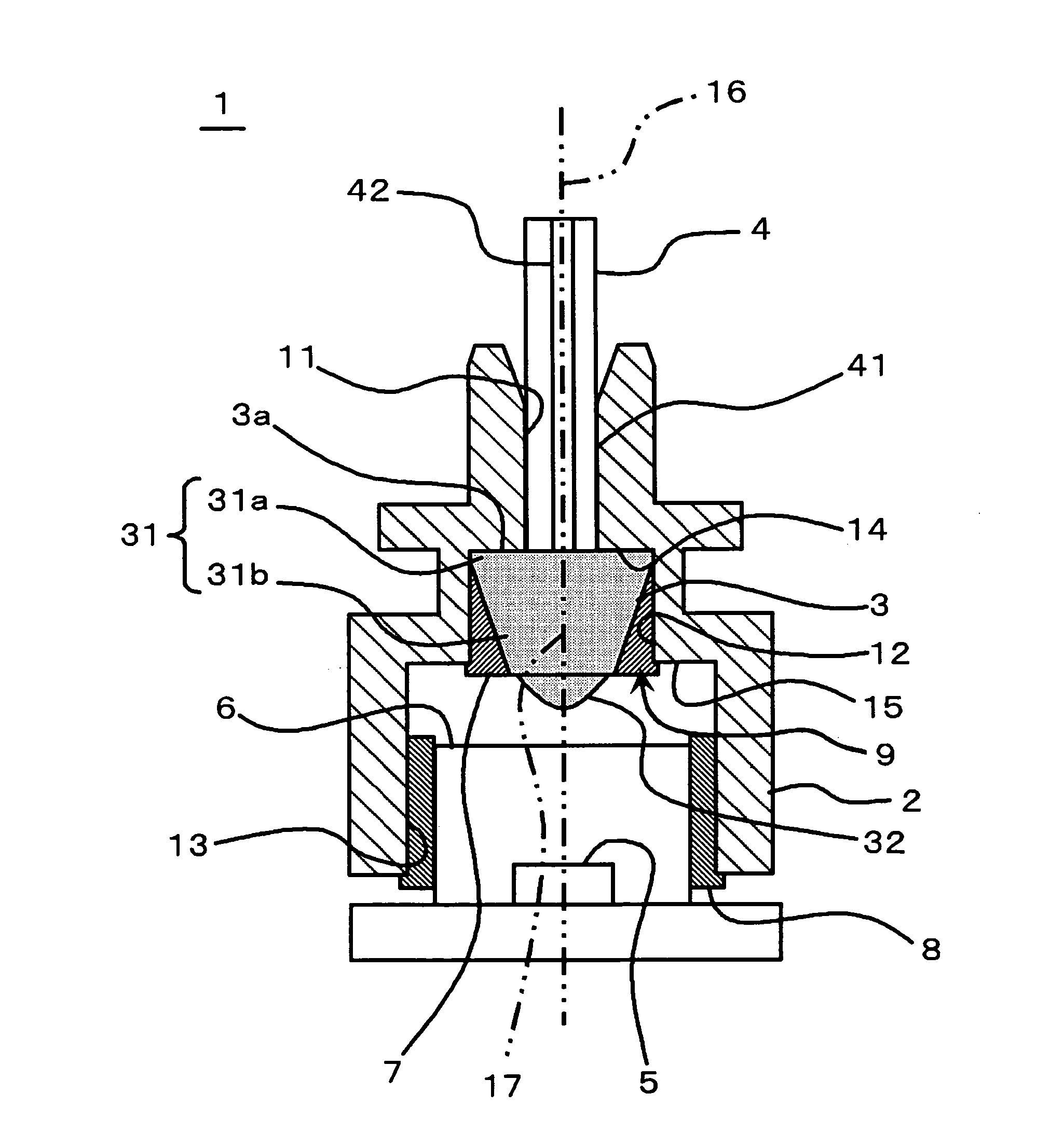 Optical module and process for manufacturing the same