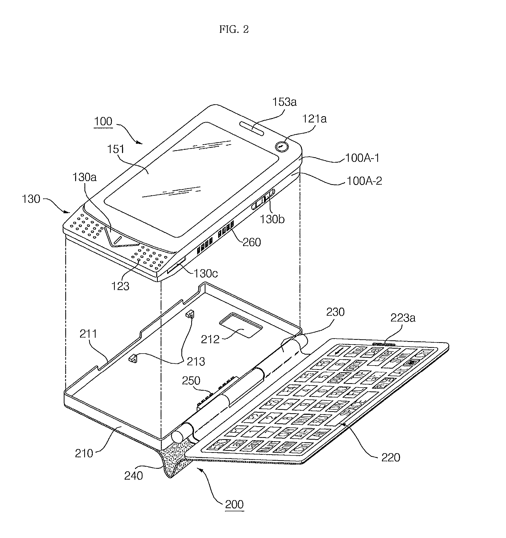 Mobile terminal having expansion module and method of controlling operation of the mobile terminal