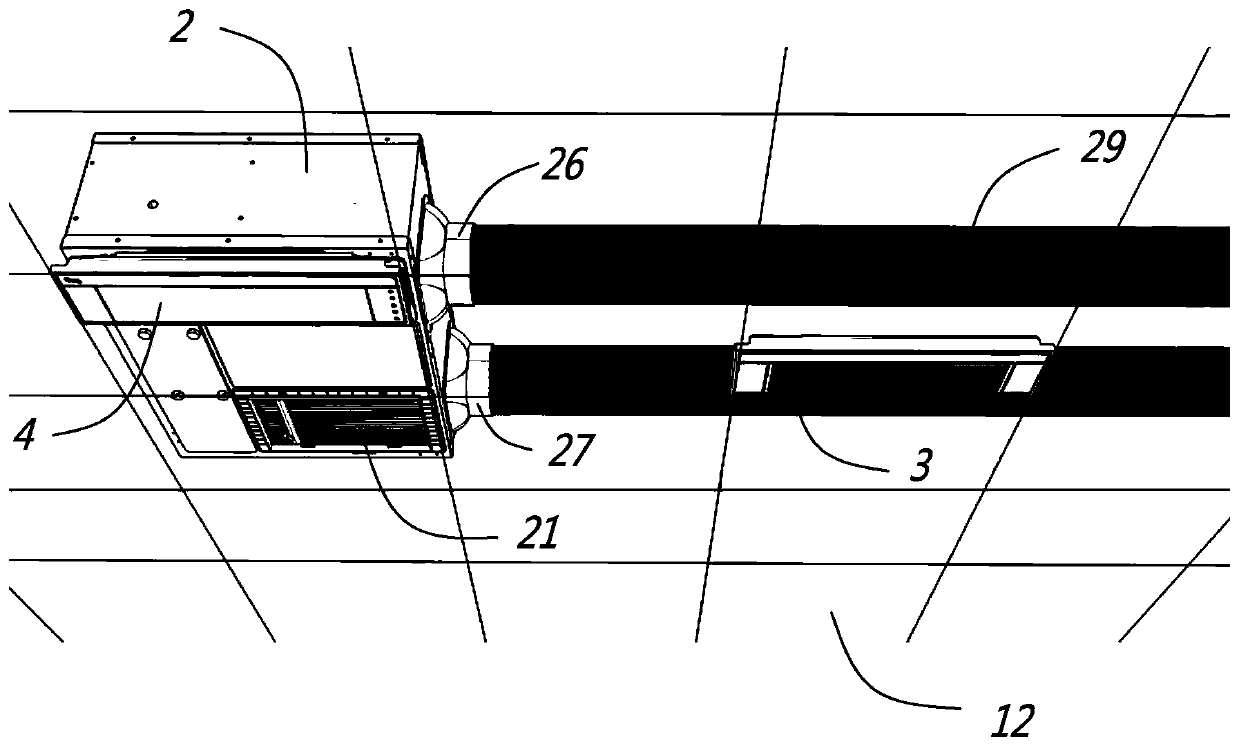 Novel kitchen ventilation system