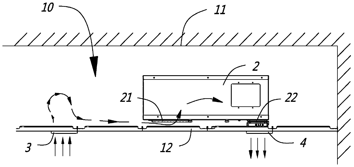 Novel kitchen ventilation system