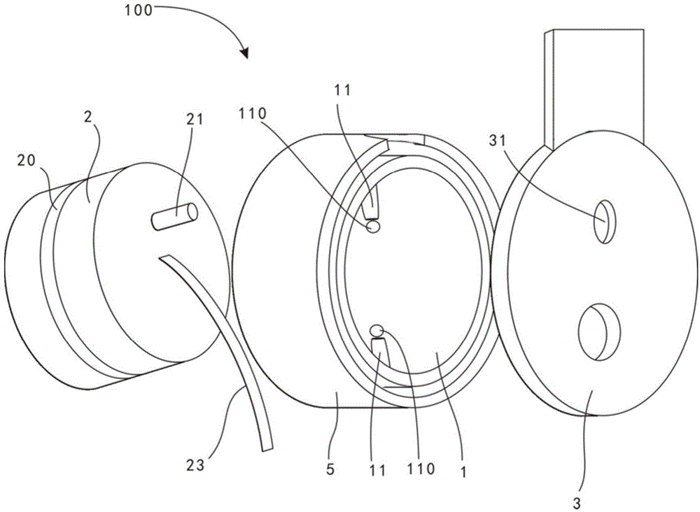 Camera device and terminal therewith