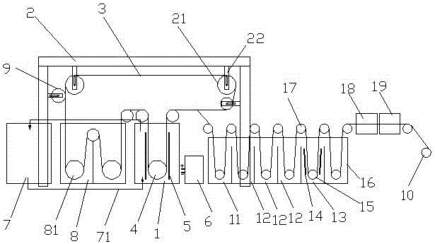 Vertical environment-friendly novel copper foil production device