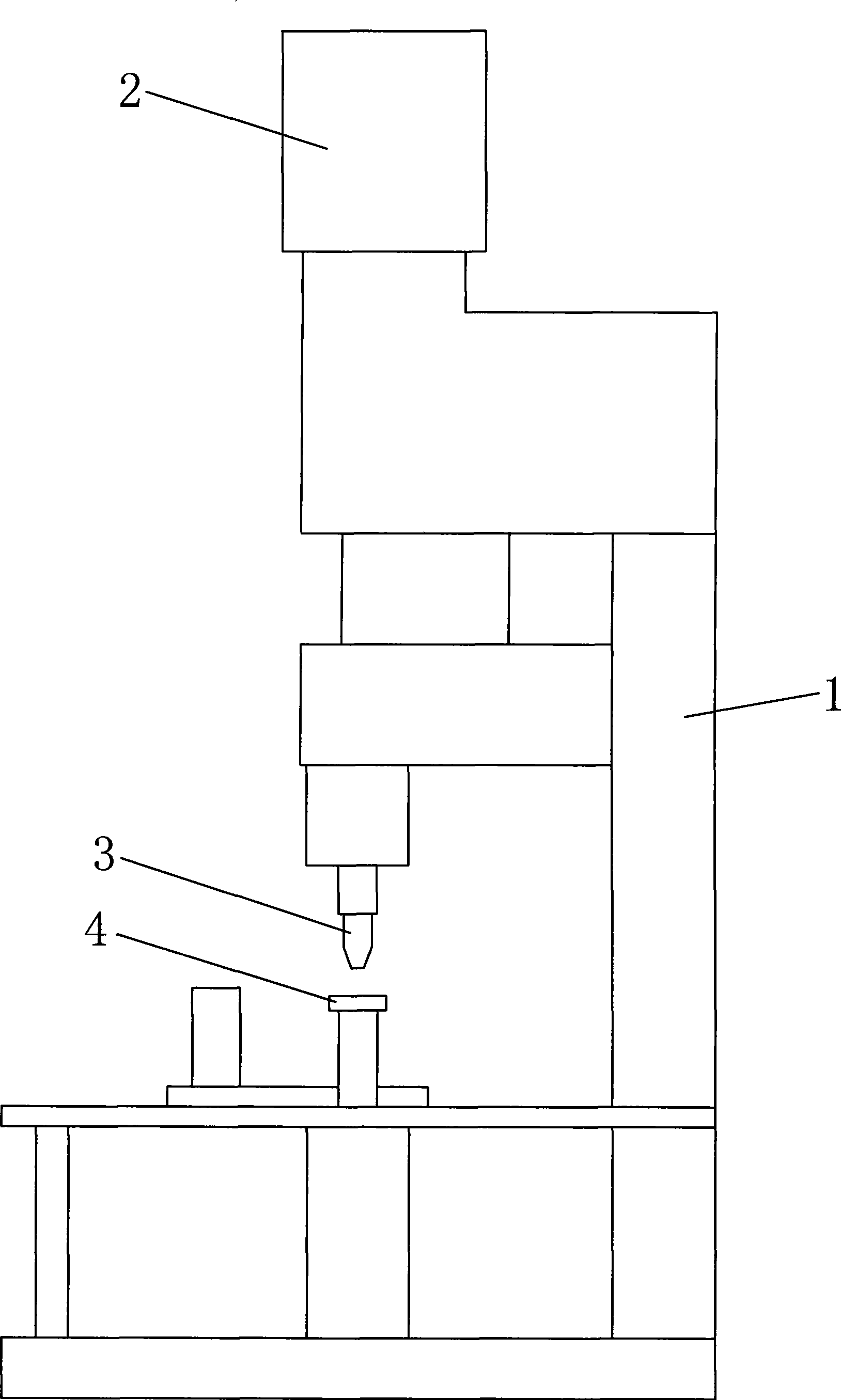 Full-automatic spot welding machine