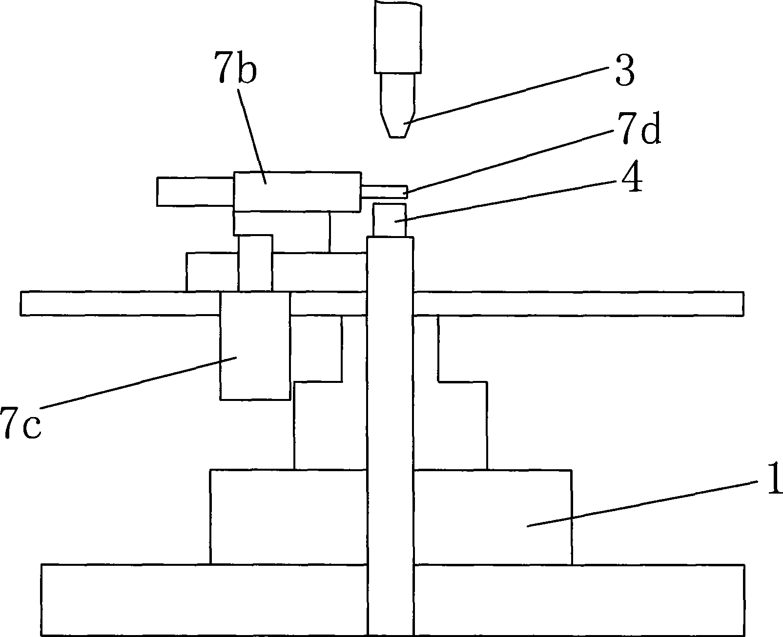 Full-automatic spot welding machine