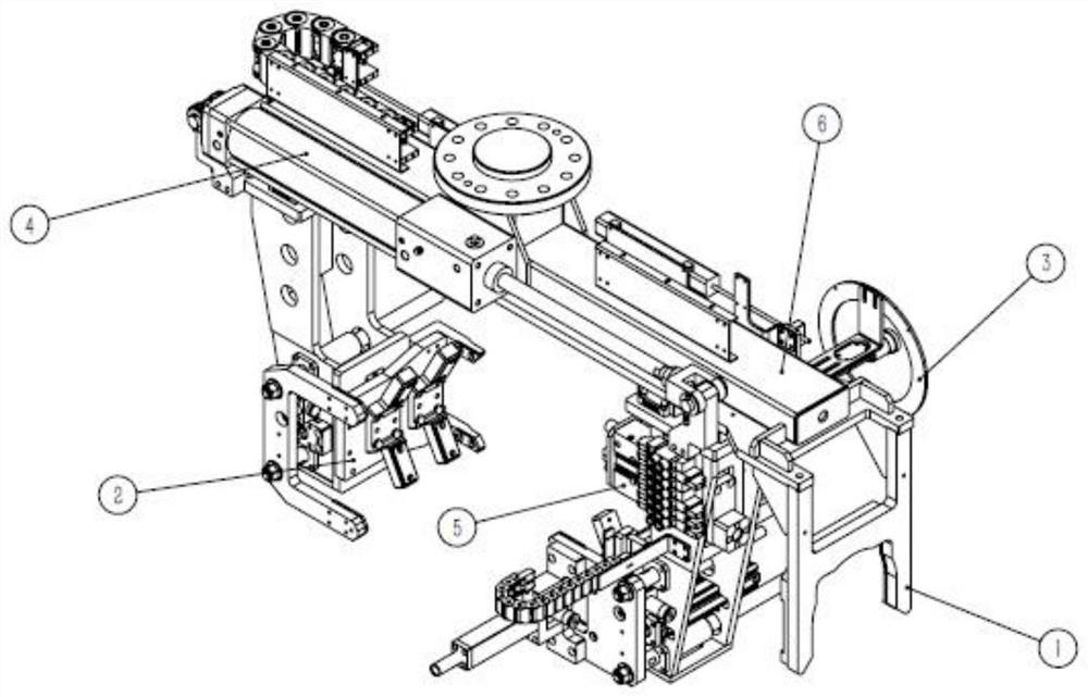 Multifunctional new energy motor gripper compatible with multiple varieties