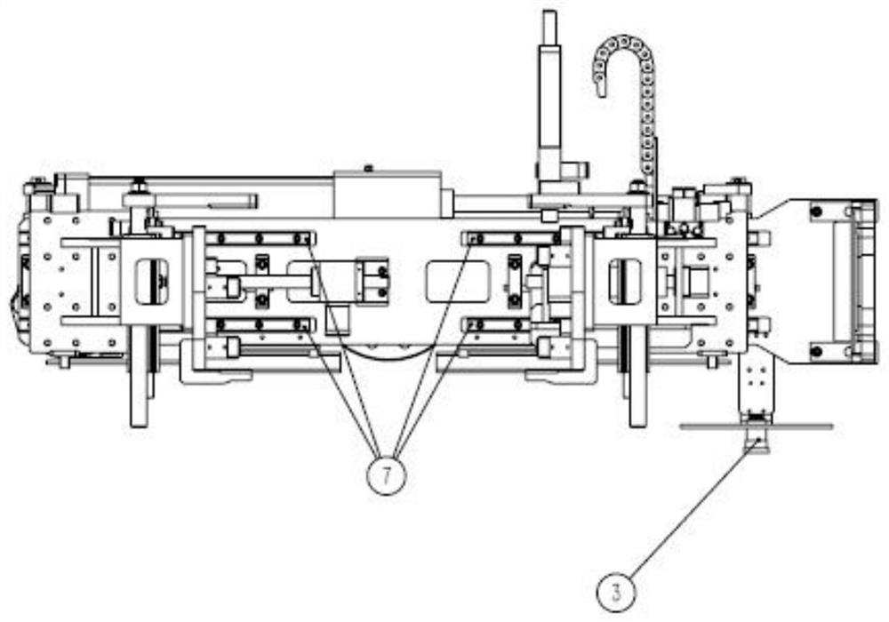 Multifunctional new energy motor gripper compatible with multiple varieties