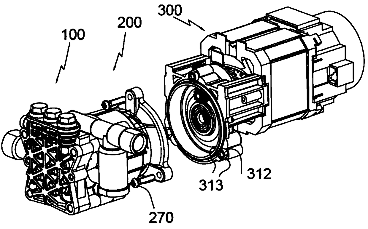 Motor pump unit