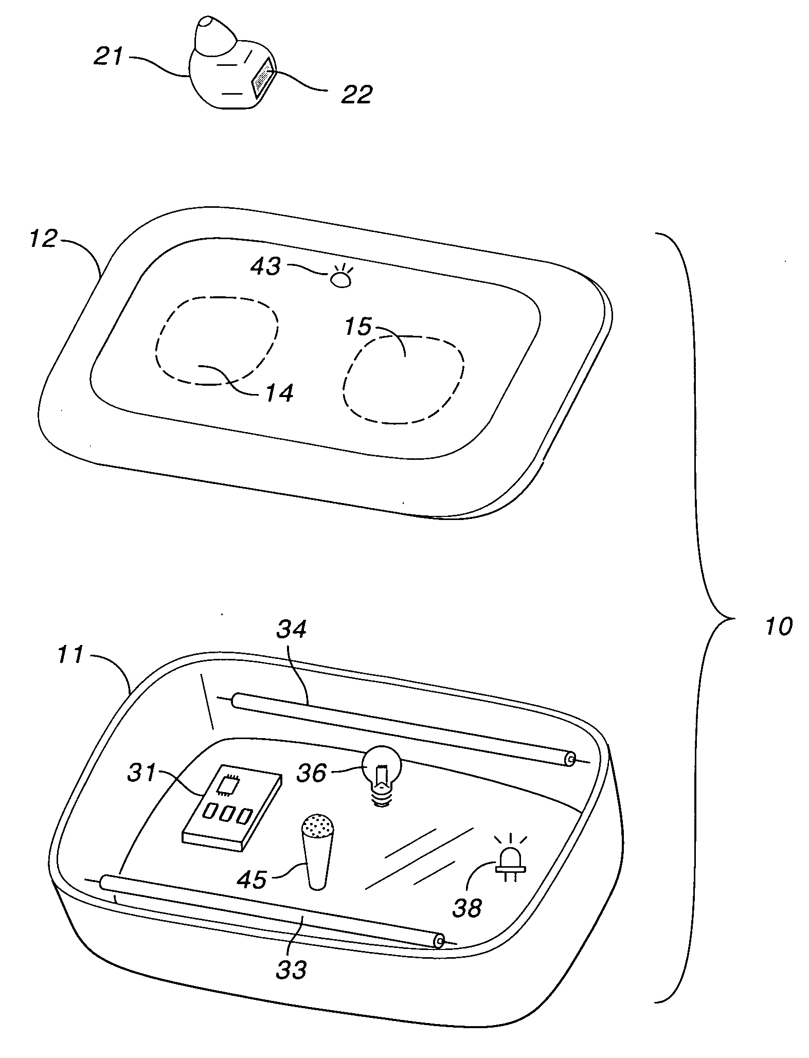 Maintenance station for hearing aid