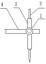 Femur fracture strutting reducing device