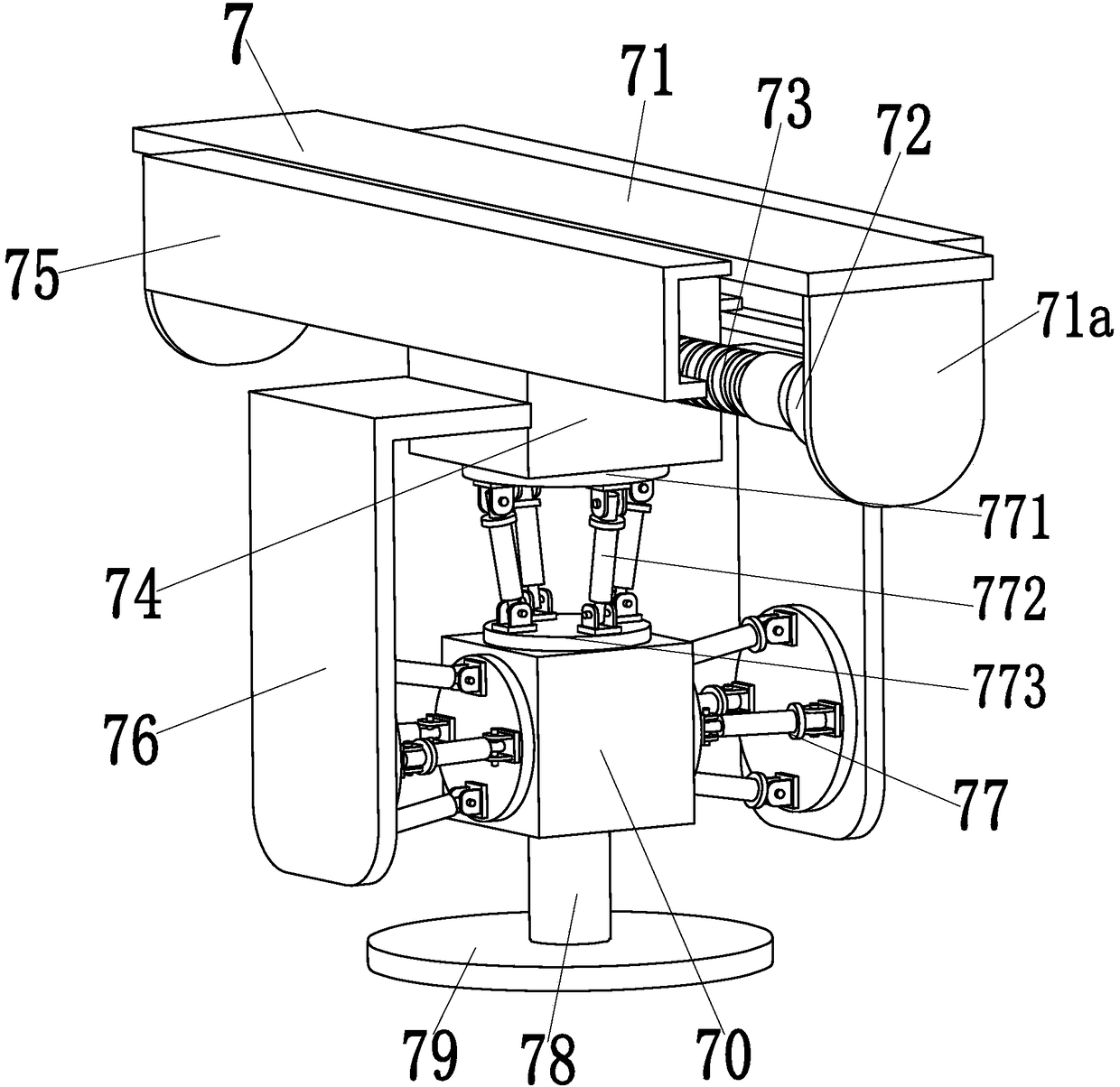 An intelligent grinding equipment for high-speed rail tracks