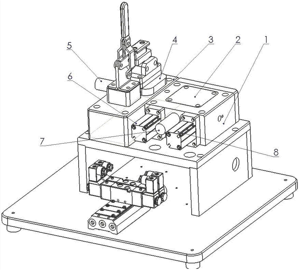 Air tightness pressure-maintaining test apparatus