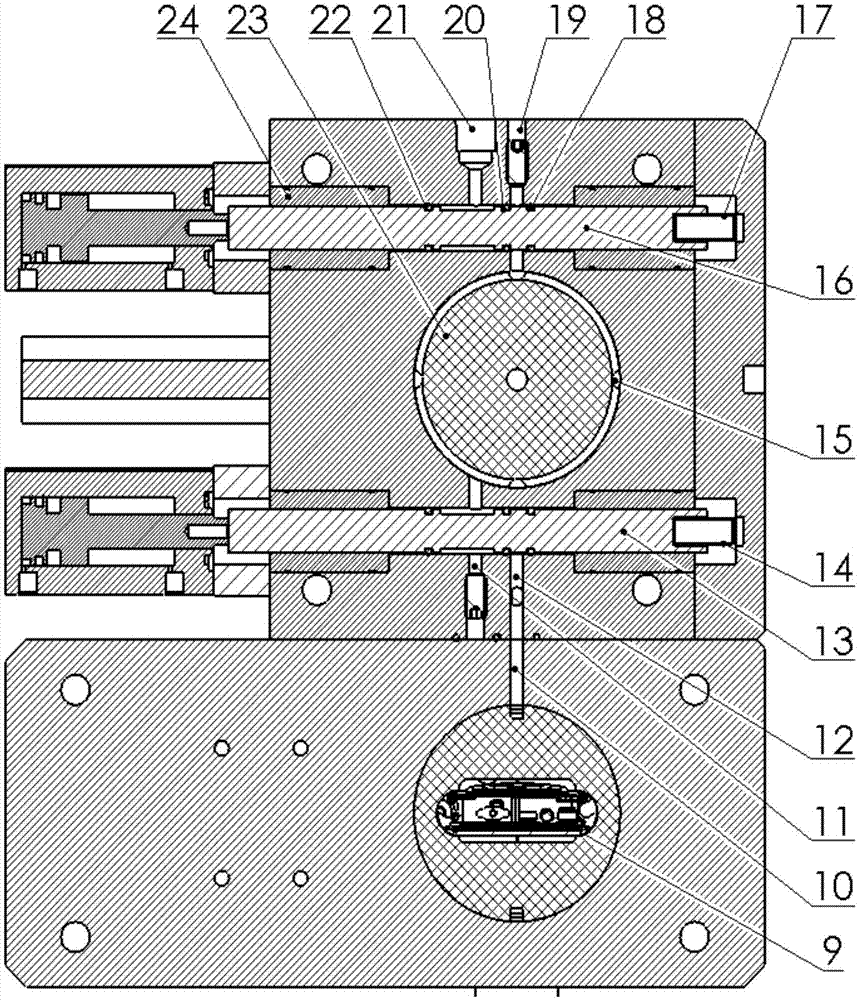 Air tightness pressure-maintaining test apparatus