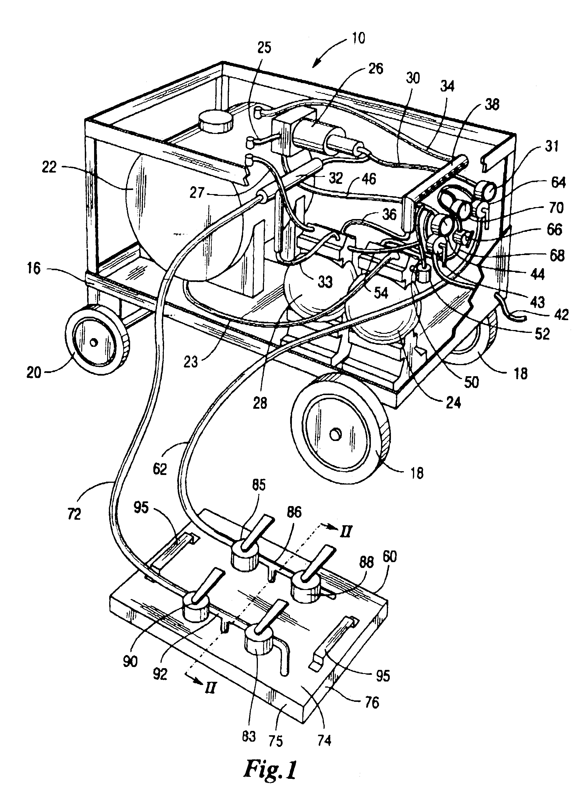 Apparatus and method for treating and impregnating porous structures