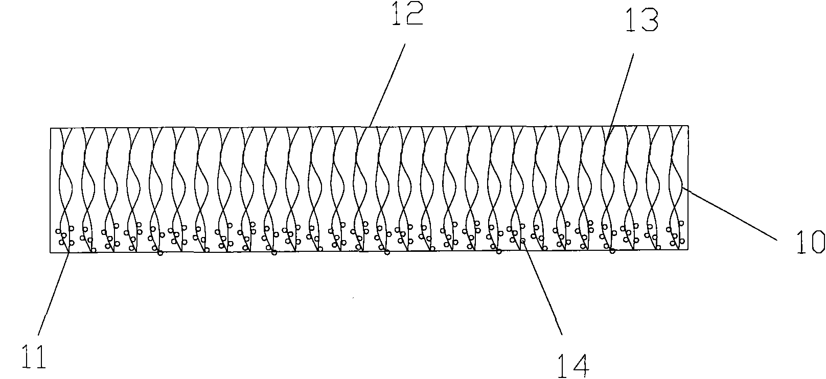 One-way moisture-transfer all-cotton spunlaced nonwoven as well as product and preparation method thereof