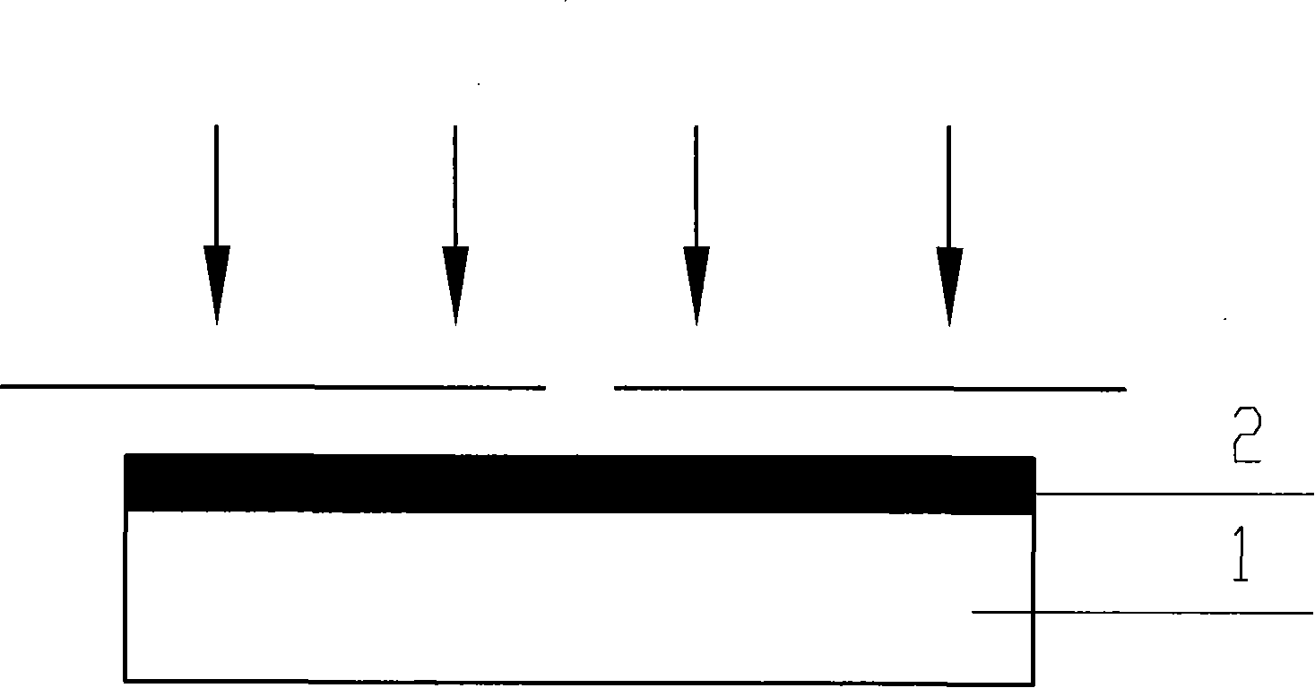 Method for deep-UV lithography making T type gate