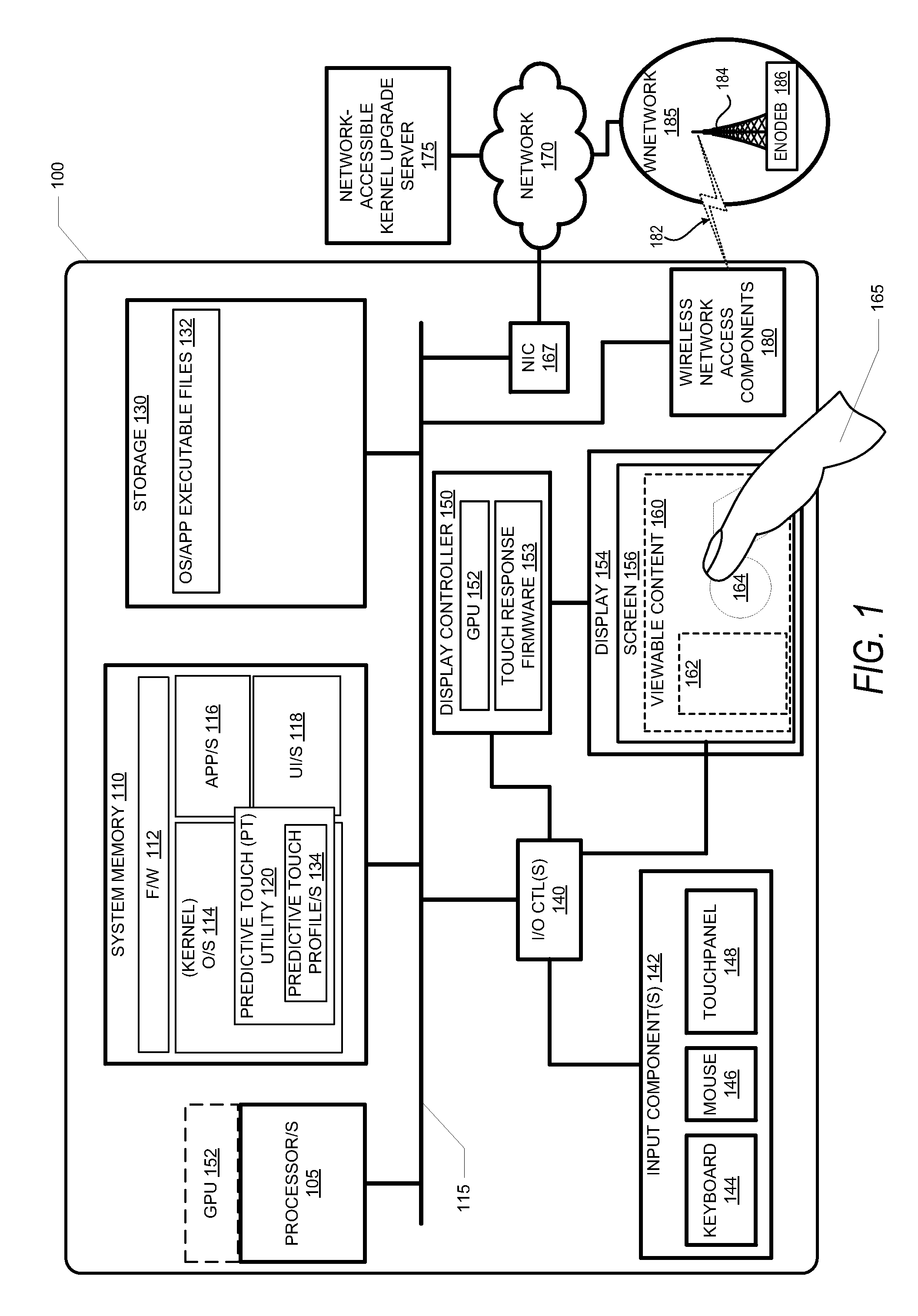 Method and Device to Reduce Swipe Latency