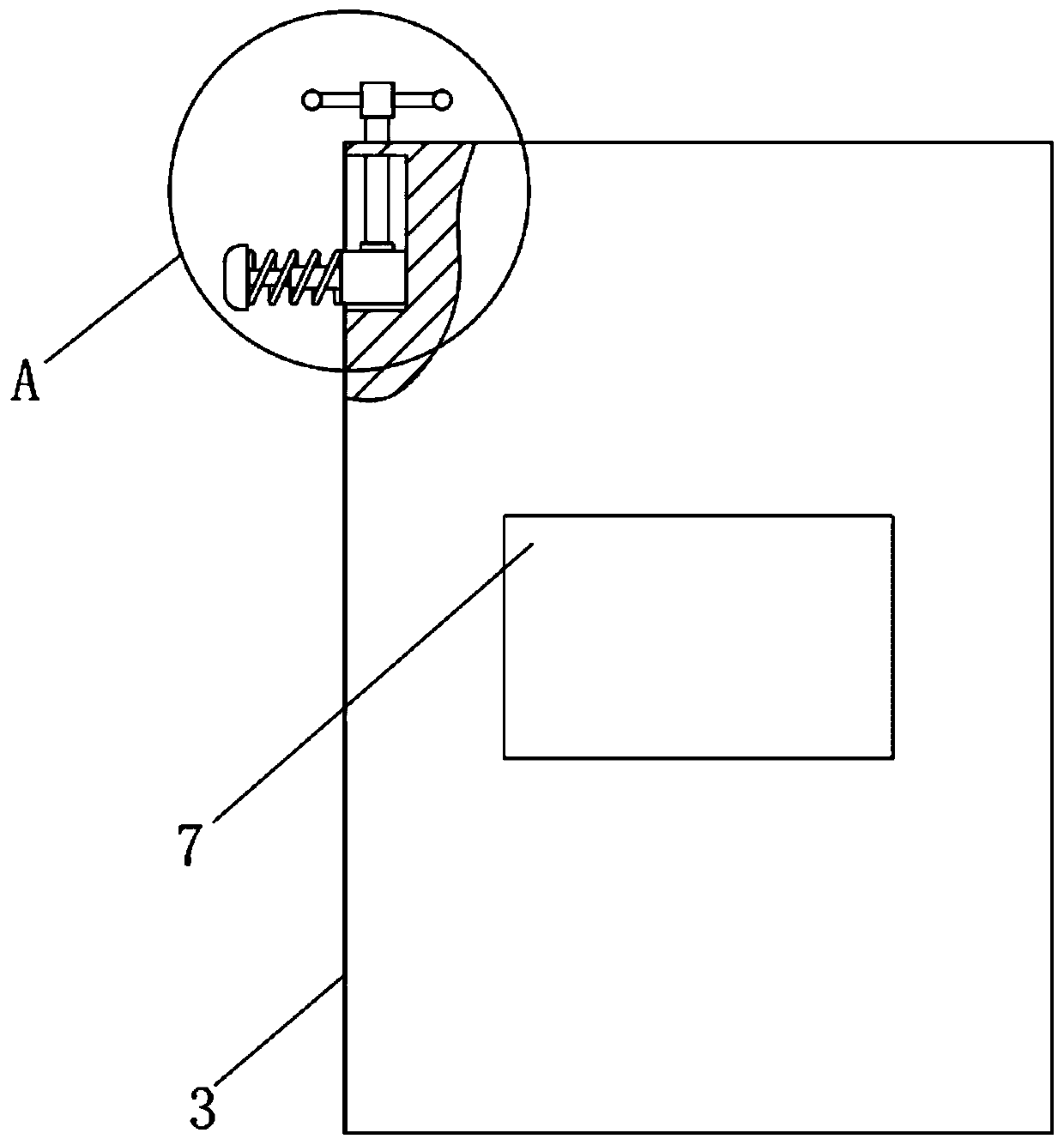 Edge trimming device for plastic product production