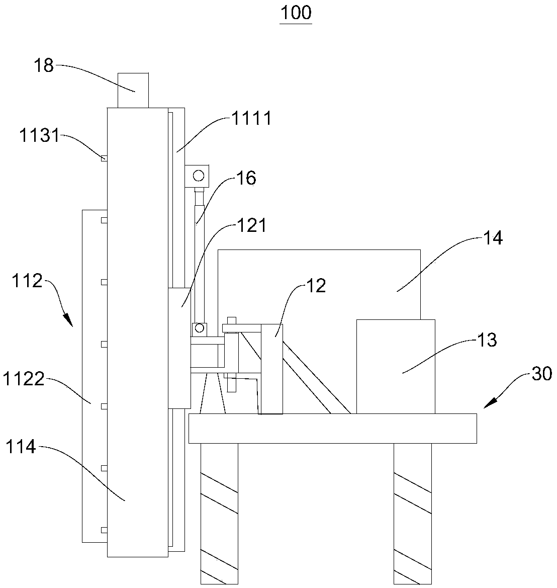 Cleaning device and cleaning vehicle