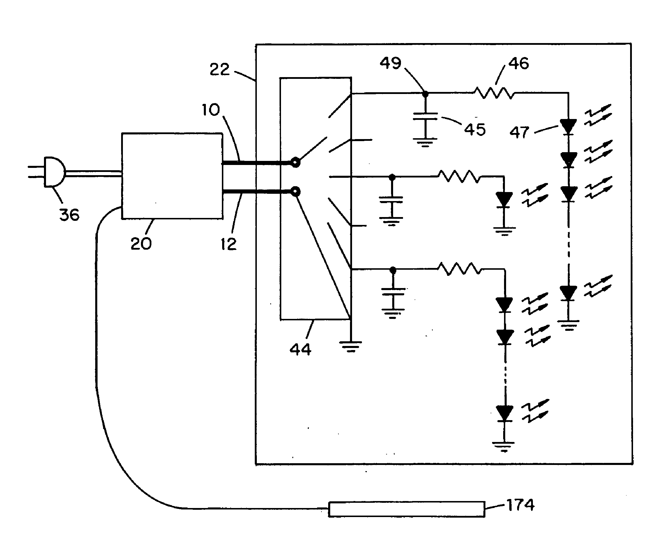 Skin tanning and light therapy incorporating light emitting diodes