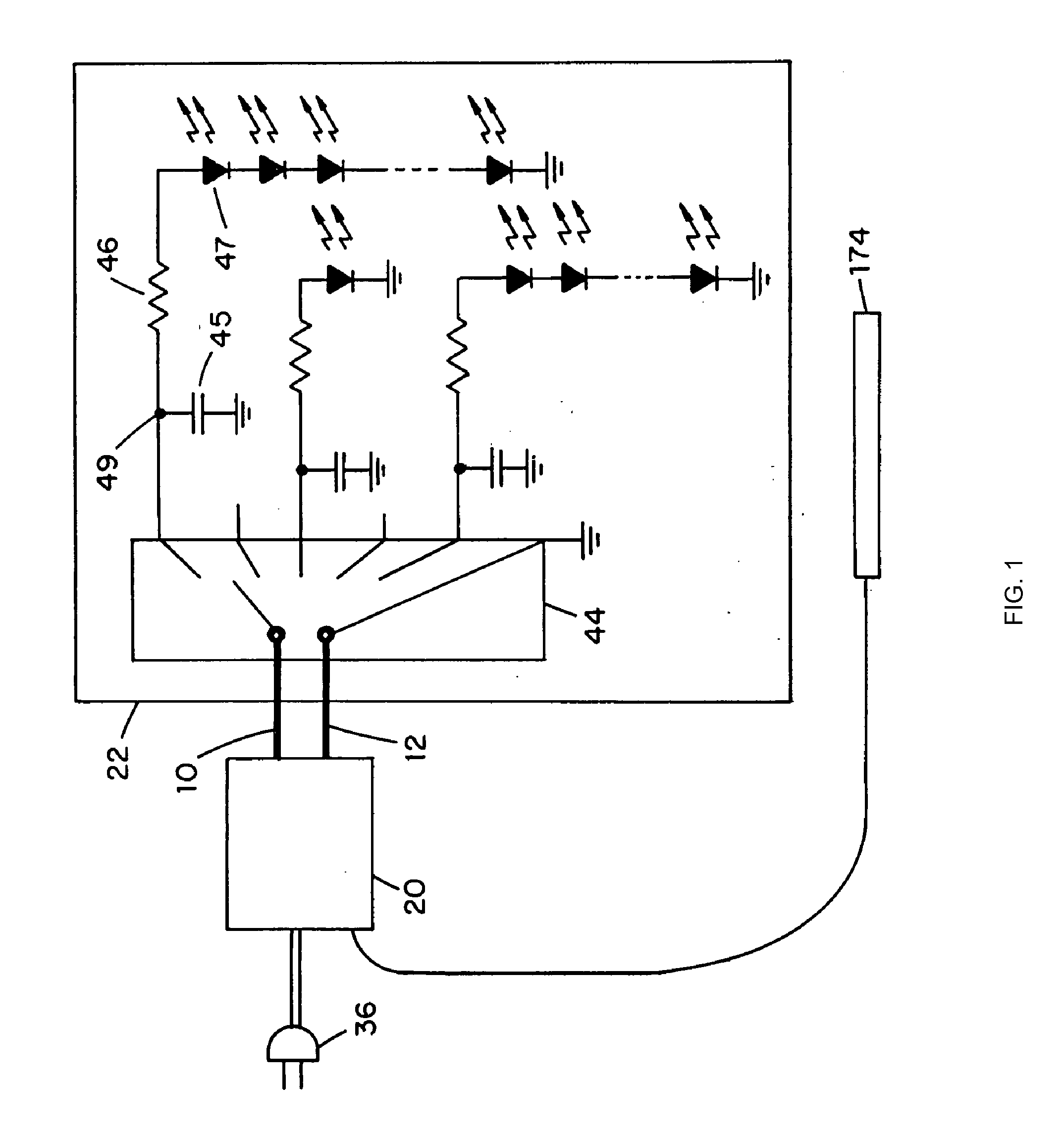 Skin tanning and light therapy incorporating light emitting diodes