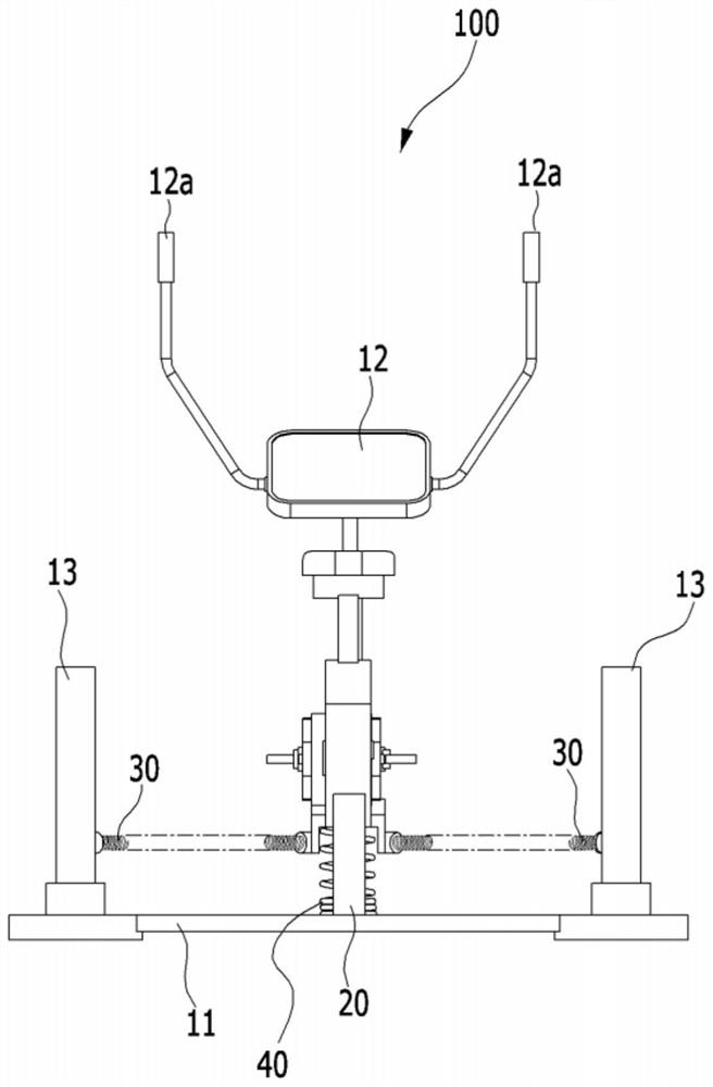 Bicycle exercise device