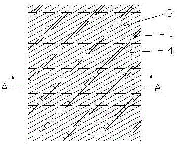 Flash fiber frieze with good heat insulation effect