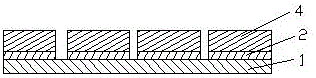 Flash fiber frieze with good heat insulation effect