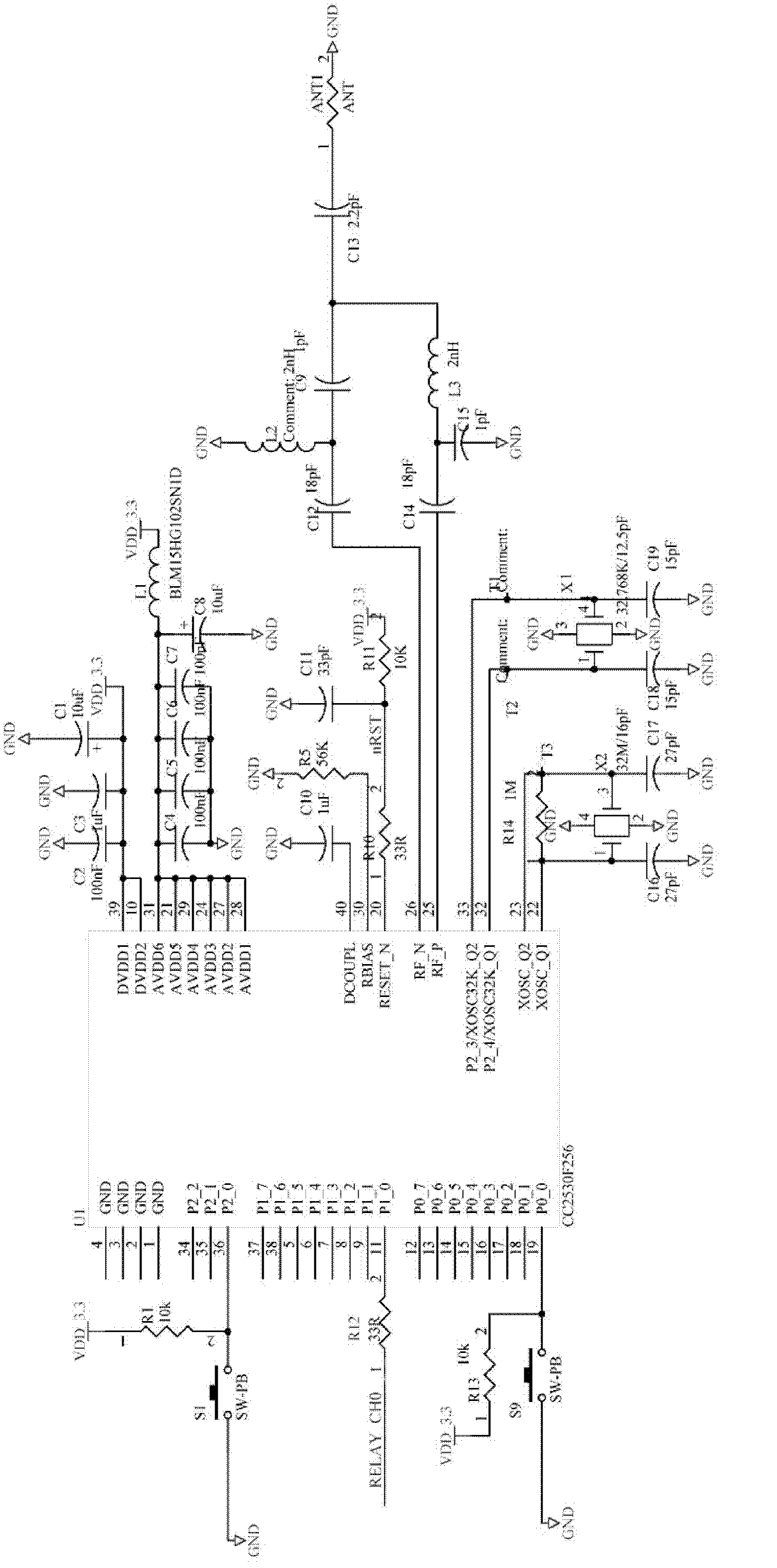 Switch of internet of things and control method thereof