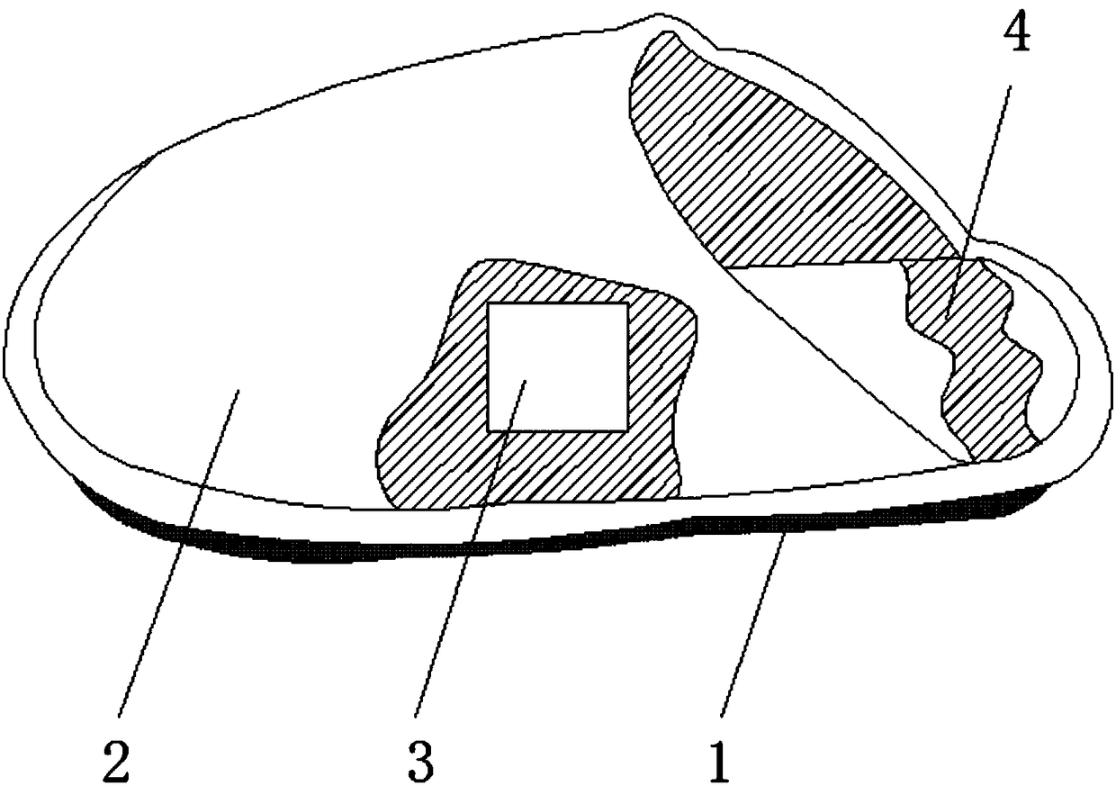 Intelligent shoe based on spatial positioning pattern recognition