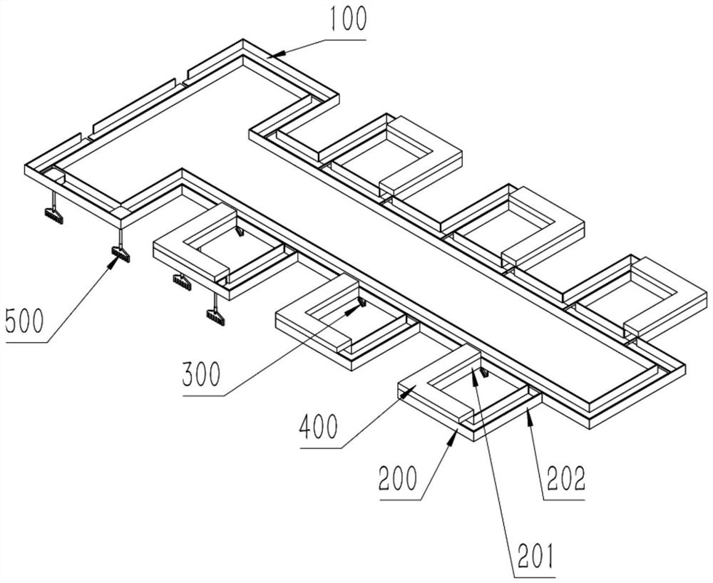 A highly automated garment production line