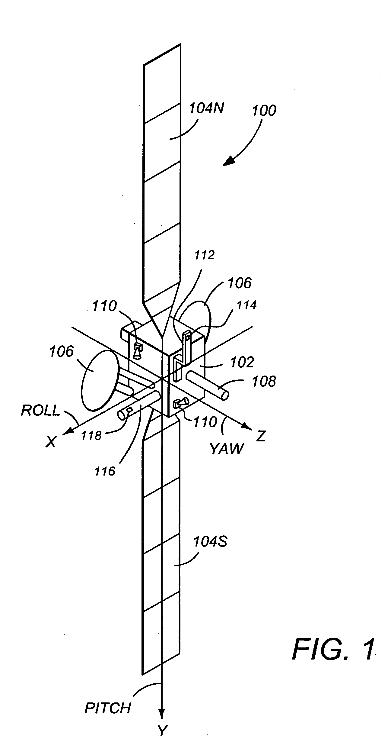 Relative attitude estimator for multi-payload attitude determination