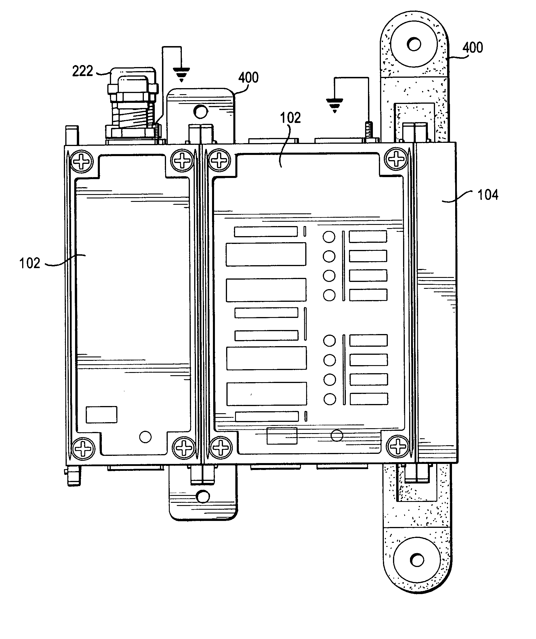 Programmable automation controller assembly